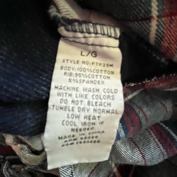 Cavalie Plaid Button-down shirt, L - Picture 8 of 9